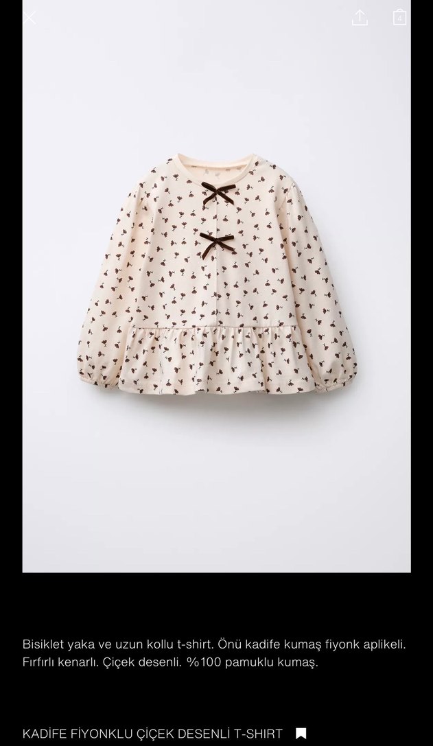 zara bluz - Görsel 3