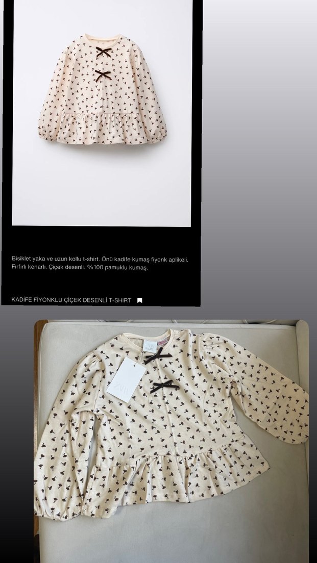 zara bluz - Görsel 2