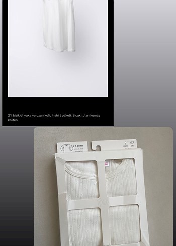 zara 2li bluz - Görsel 2