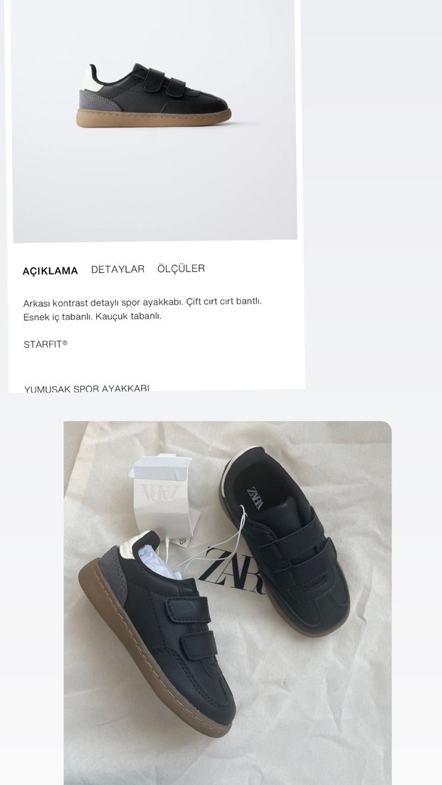 zara spor ayakkabı - Görsel 2