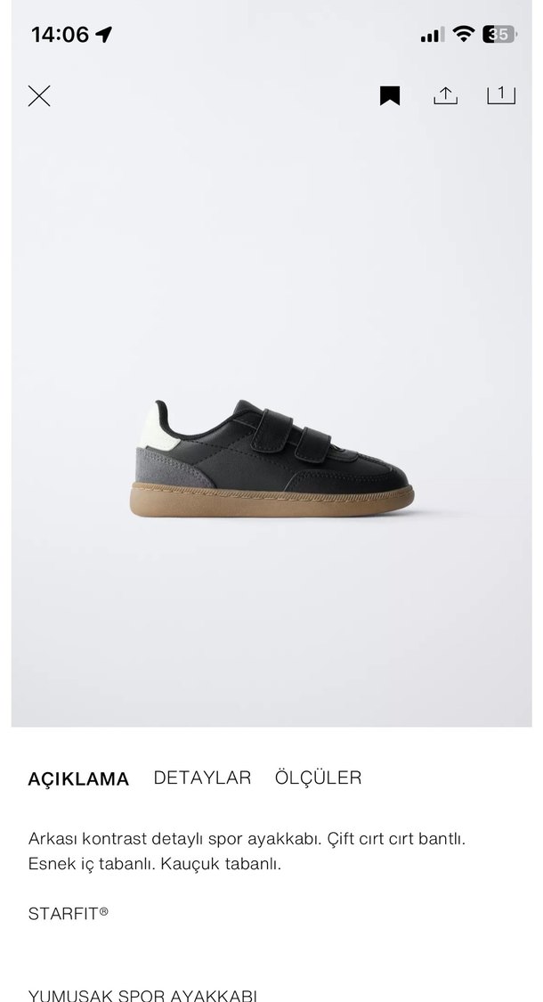 zara spor ayakkabı - Görsel 3