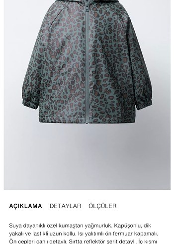 zara yağmurluk - Görsel 3