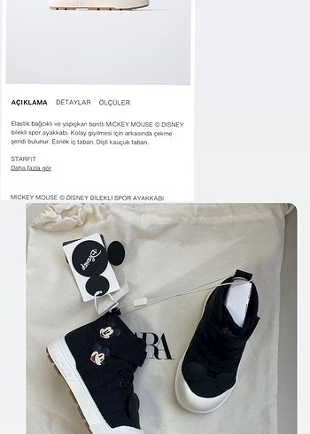 zara spor ayakkabı - Görsel 2