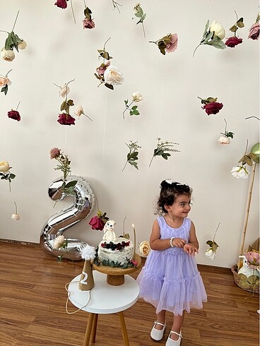 9- 18 kg Beden çeşitli Renk yapay çiçek doğum günü konsepti