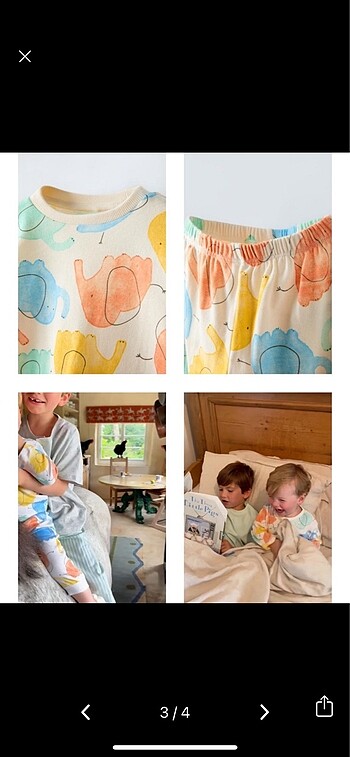 24-36 Ay Beden zara pijama takımı