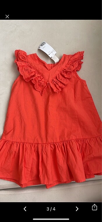 24-36 Ay Beden h&m elbise