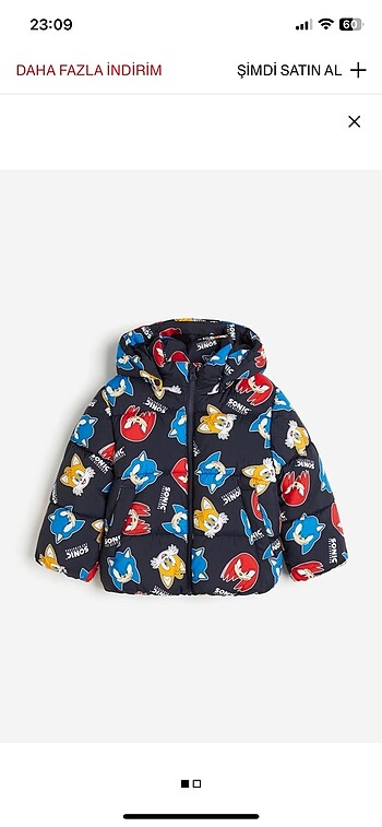 h&m su geçirmez mont