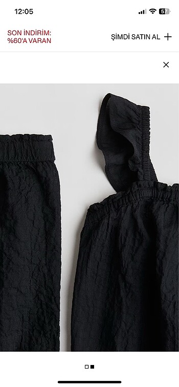 H&M h&m şortlu takım