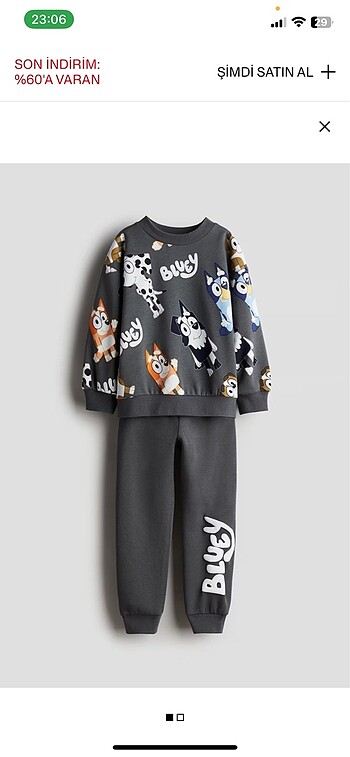h&m alt üst takım