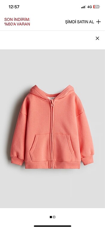 h&m kapüşonlu ceket