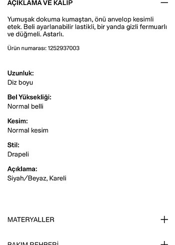H&M h&m etek