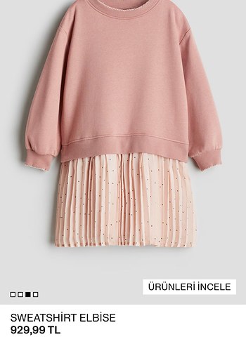 h&m Sweatshirt Elbise