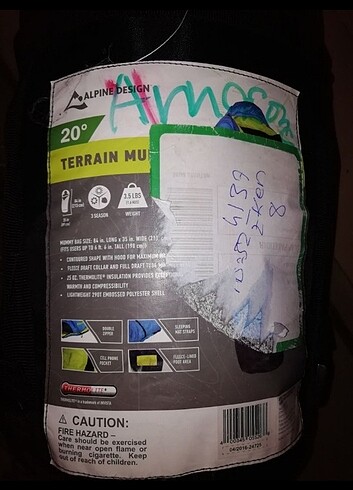  Beden Uyku tulumu 