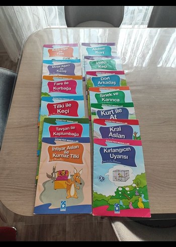 Çocuklar için Öğretici Masal Kitapları Seti