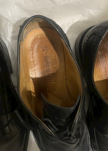 3 ad Siyah Klasik Erkek Deri Ayakkabılar markalar içinde 44-45no - Görsel 4