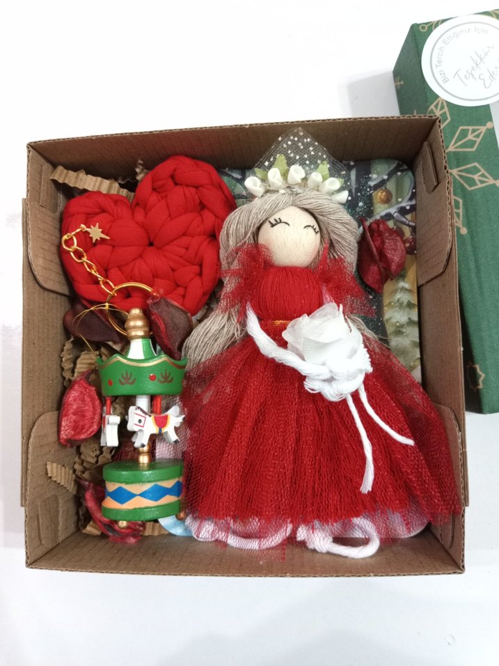 yeni yıl yılbaşı hediye paketi özel tasarım hediyelik - Görsel 4