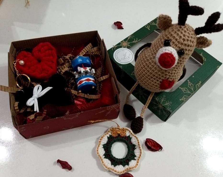 yeni yıl hediye paketi özel tasarım - Görsel 3