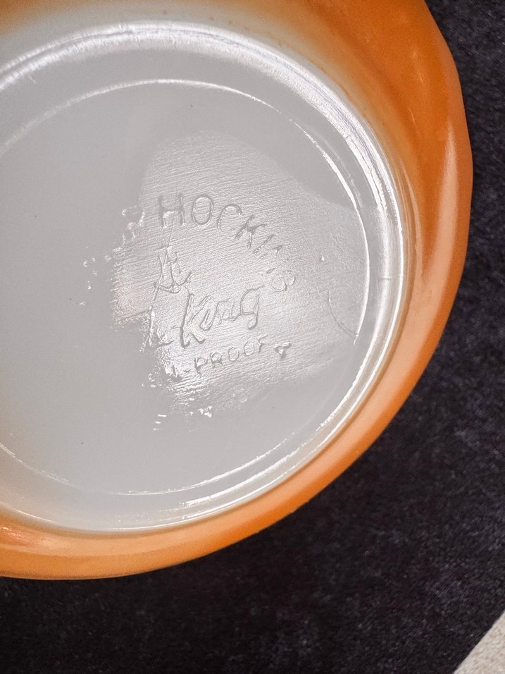 ANCOR HOCKING FIRE KING OVEN PROFF USA (orjinal since 60-79) - Görsel 3