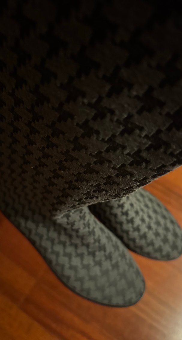 Kadın Gri Dizüstü Triko Yağmur Çizmesi - Görsel 3