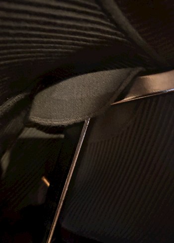 Düğmeli Midi Kadın Trko ceket - Görsel 7