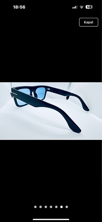 ??EON İNDİRİM??Tom Ford Fausto Model Unisex Güneş Gözlüğü - Görsel 5