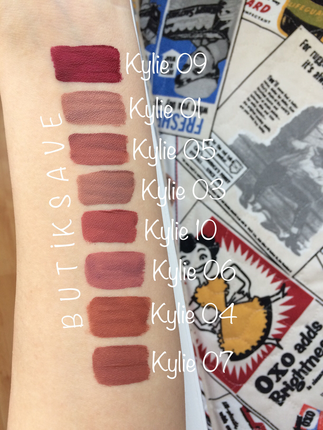 Kylie kutusuz rujlar 