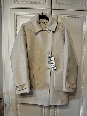 Uniqlo Caban mi-long double face kaban