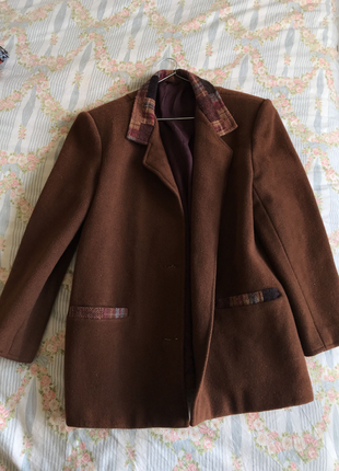 Vintage Love Kaşe ceket/kaban
