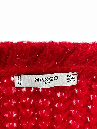 s Beden kırmızı Renk Mango Kazak / Triko %70 İndirimli.