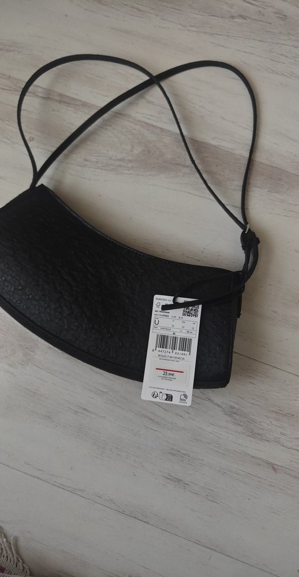 Siyah Deri Minimalist Kadın Çanta - Görsel 2