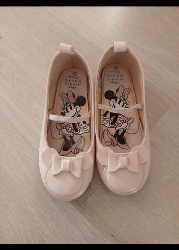 Fiyonklu Pembe Kız Çocuk Babet - Görsel 3