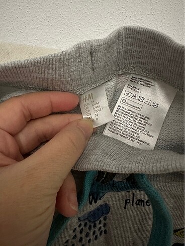 6-9 Ay Beden çeşitli Renk H&M marka 6-9 ay eşofman altı