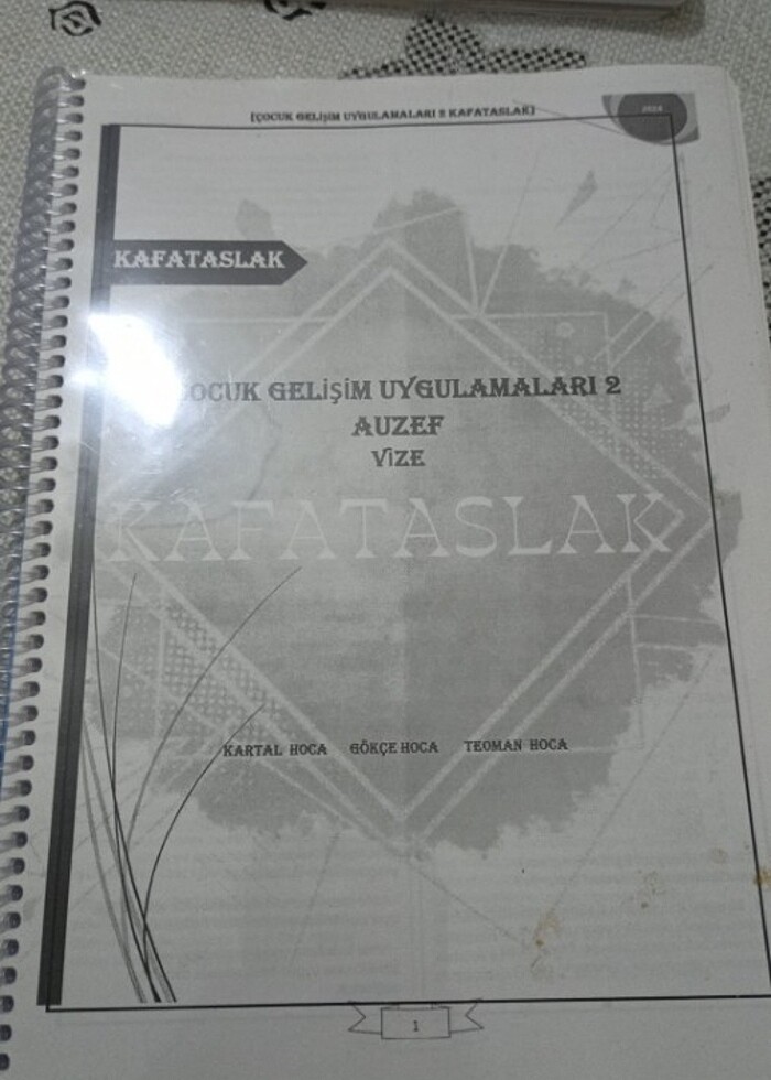 Çocuk gelişimi lisans bahar dönemi  - Görsel 2