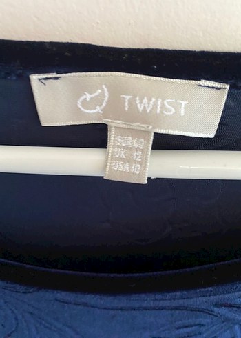 Uzun Kollu Lacivert Midi Kadın Elbise - Görsel 7