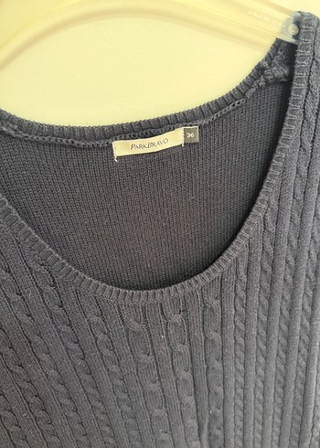 Siyah Örgü Kolsuz Midi Elbise - Görsel 4