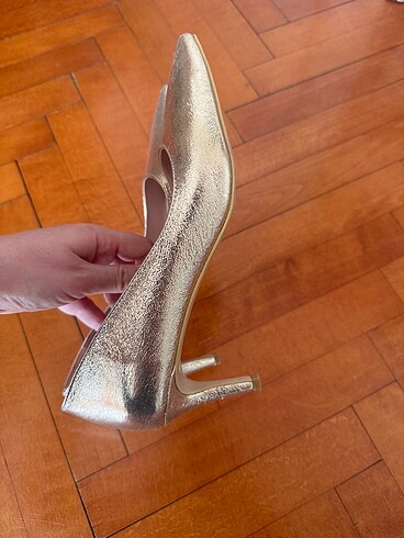38 Beden altın Renk Stiletto