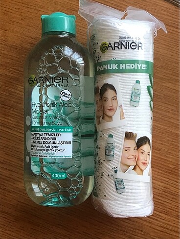 Garnier makyaj temizleyicisi