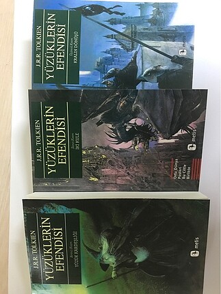 Yüzüklerin efendisi 3 kitap set