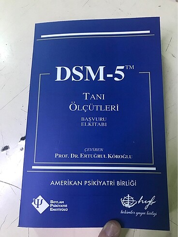 Dsm 5 tanı ölçütleri