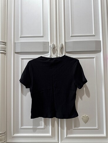 H&M H&M siyah crop