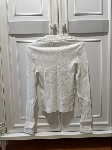 Pull and Bear Pull&Bear Uzun Kollu Crop
