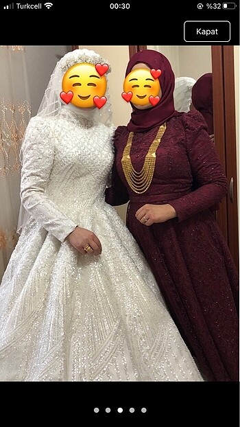38 Beden Tesettür abiye prenses model