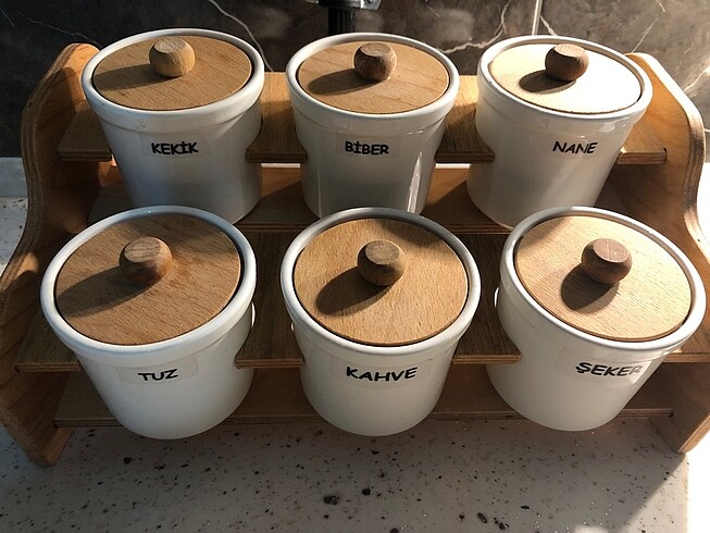 Bambu Baharatlık takımı