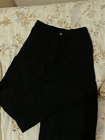 12-13 Yaş Beden siyah Renk h&m erkek çocuk kargo pantolon