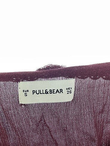 s Beden kahverengi Renk Pull and Bear Bluz %70 İndirimli.