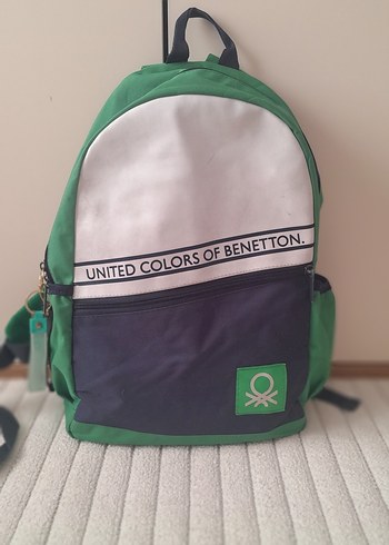 Yeşil Benetton Sırt Çantası