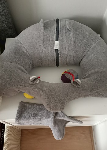 Gri Emzirme ve Hamilelik Destek Yastığı - Görsel 7