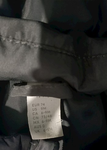 Kapüşonlu Gri Erkek Çocuk Mont - Görsel 2