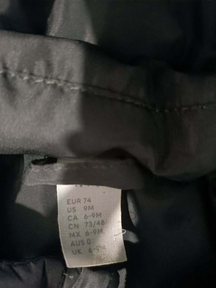 Kapüşonlu Gri Erkek Çocuk Mont - Görsel 2