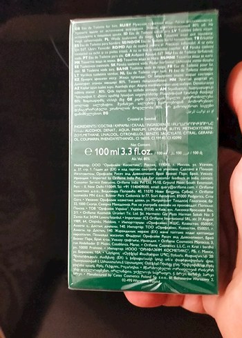 Oriflame Glacier Rock Eau de Toilette Erkek Parfümü - Görsel 2